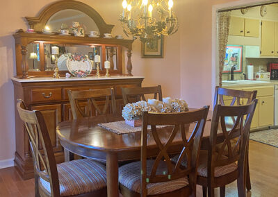 Dinning Area - House for sale 3526 Lansdowne Drive, Belden, MS